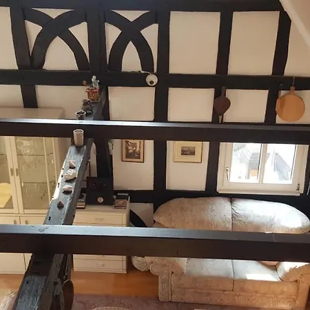 Penthouse Im Historischen Fachwerkhaus Mit Grosser Dachterrasse An Zentralster Lage Boppard Exterior photo