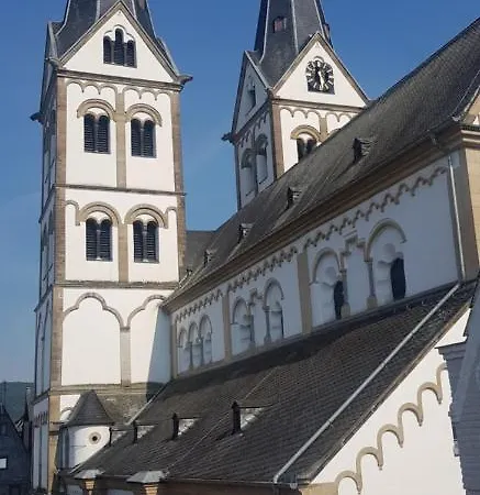 Penthouse Im Historischen Fachwerkhaus Mit Grosser Dachterrasse An Zentralster Lage Boppard Exterior photo