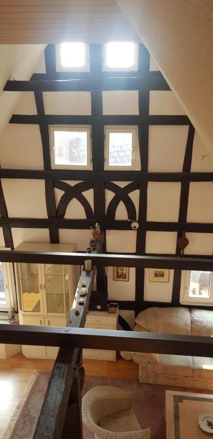 Penthouse Im Historischen Fachwerkhaus Mit Grosser Dachterrasse An Zentralster Lage *